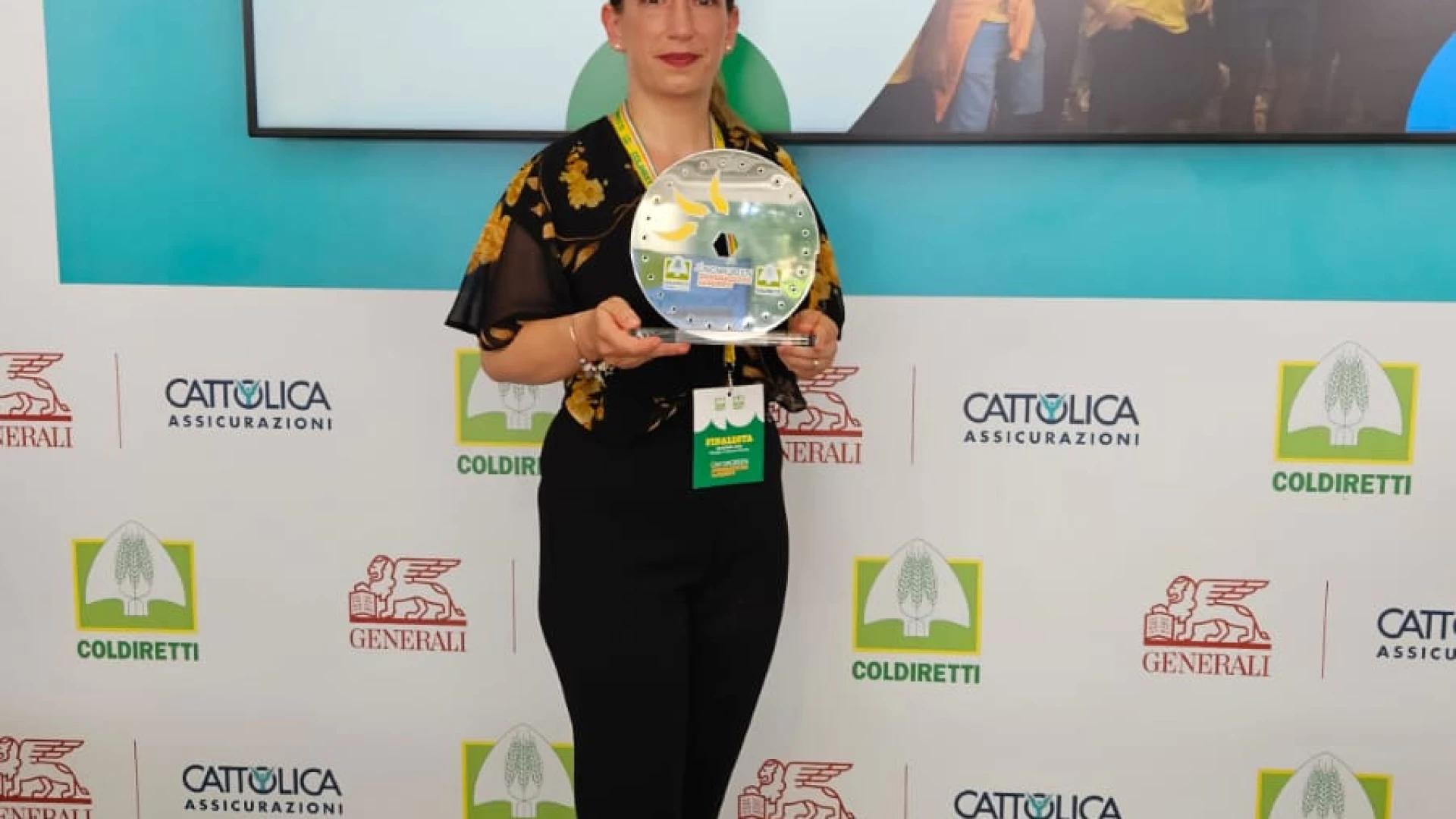 Premio Oscar Green Coldiretti, la molisana Maria Antonietta Paladino conquista il secondo posto nazionale.